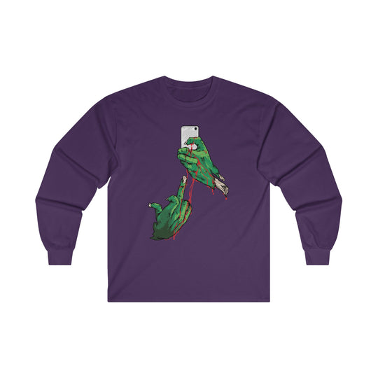 Selfie Monster Long Sleeve Tee