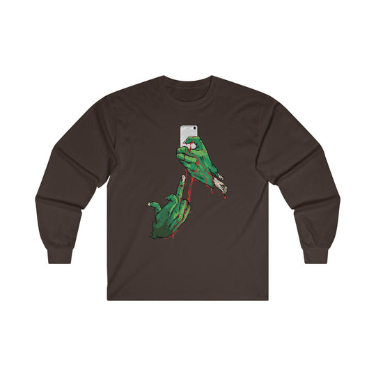 Selfie Monster Long Sleeve Tee