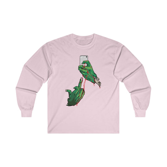 Selfie Monster Long Sleeve Tee