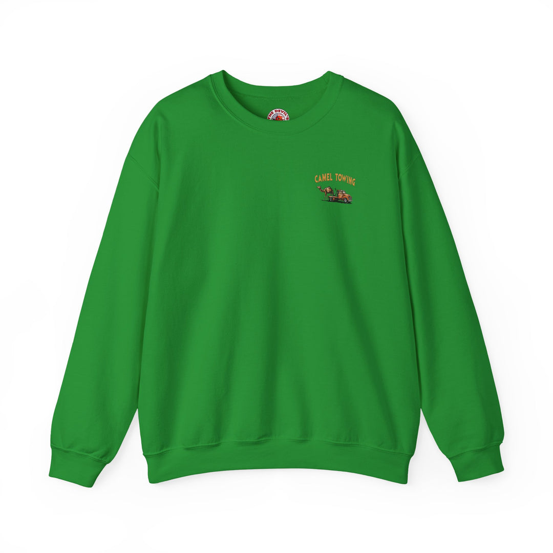 Camel Towing Back Crewneck Sweatshirt