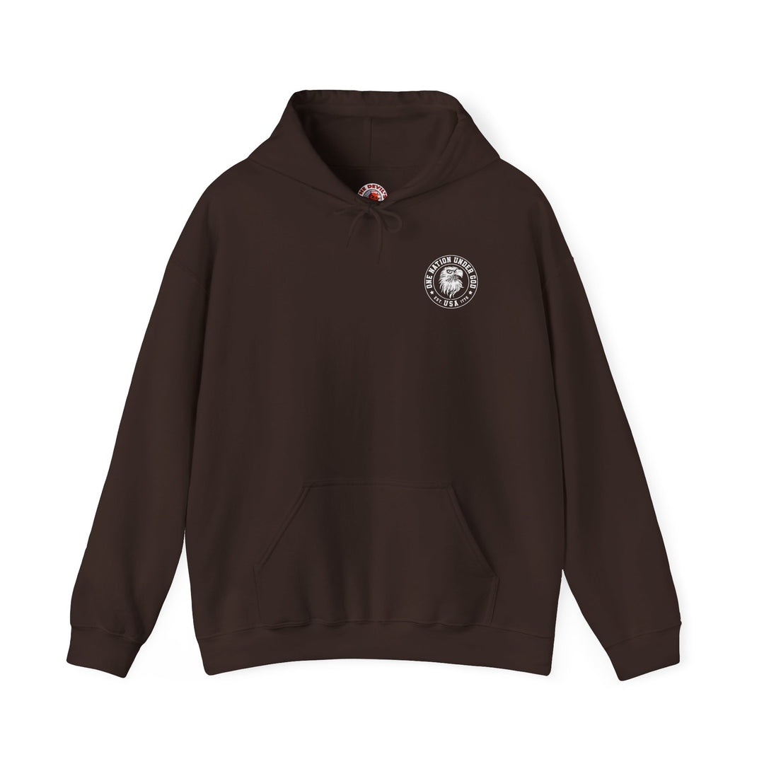One Nation Under God Hooded Sweatshirt