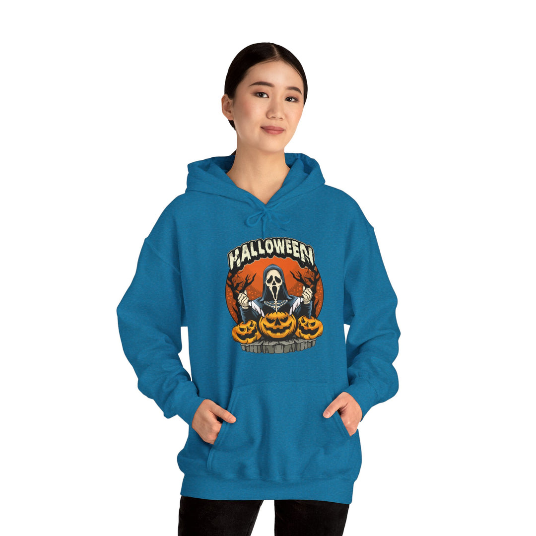 Screamer Killer Ghost Halloween Hooded Sweatshirt