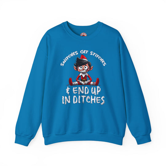 Snitches Get Stitches Crewneck Sweatshirt
