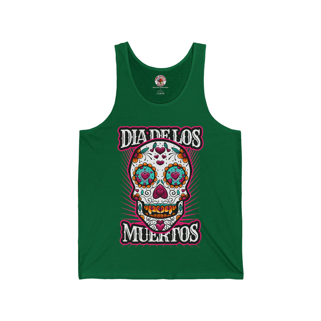 Dia De Los Muertos Skull Tank Top