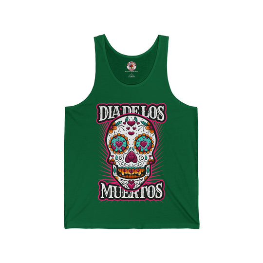 Dia De Los Muertos Skull Tank Top