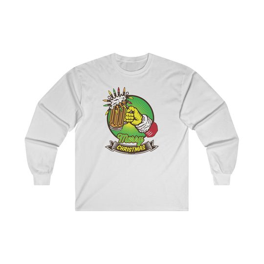 Merry Christmas Beer Long Sleeve Tee