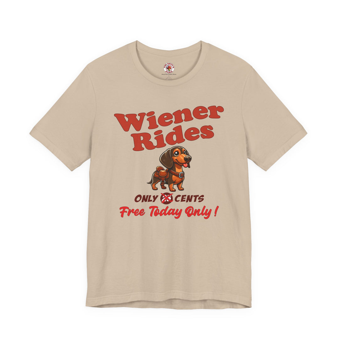 Free Wiener Rides T-Shirt