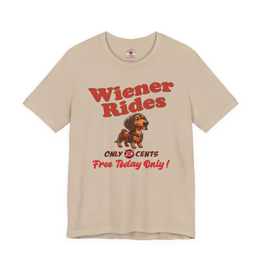 Free Wiener Rides T-Shirt