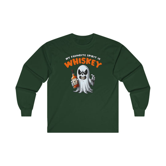 My Favorite Spirit Is Whiskey Long Sleeve Tee