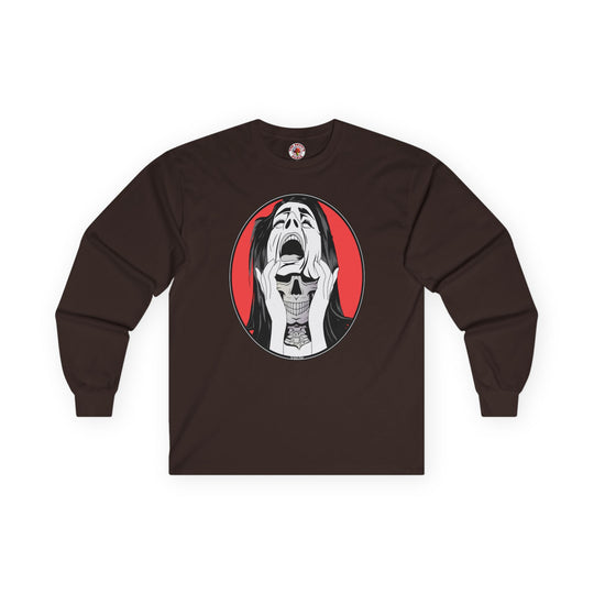 Skull Woman Long Sleeve Tee