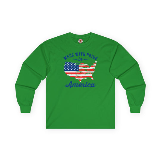 Made With Pride In America Long Sleeve Tee