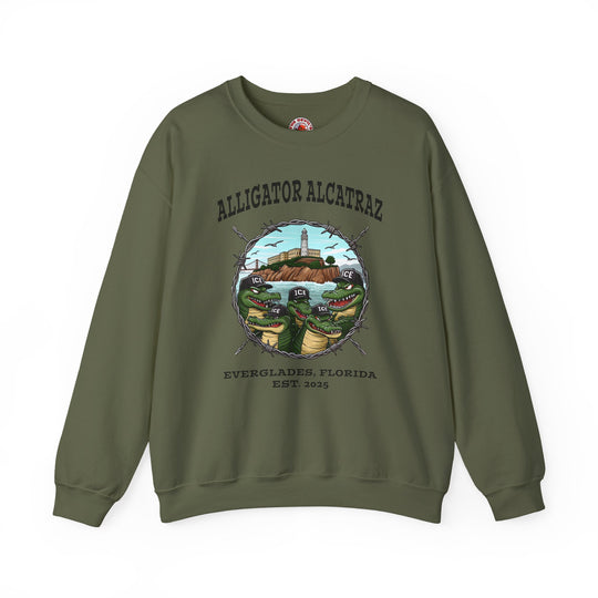 Alligator Alcatraz Crewneck Sweatshirt