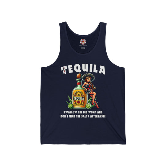 Tequila Swallow The Big Worm Tank Top