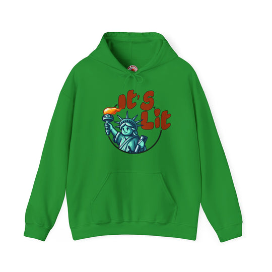It's Lit Hooded Sweatshirt