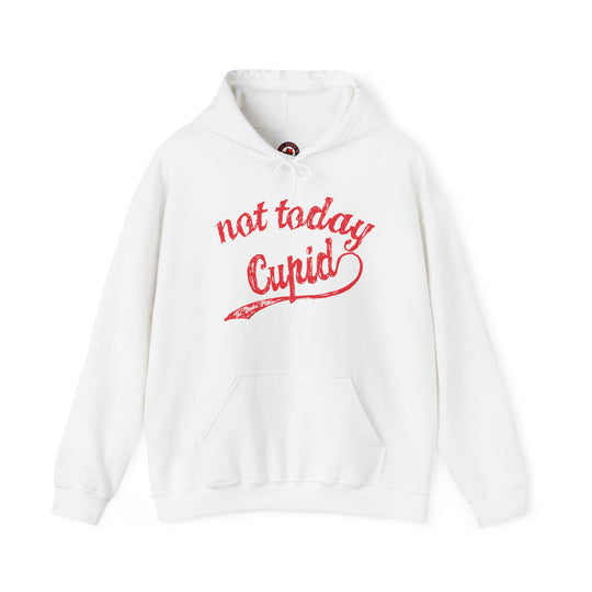 Not Today Cupid Hooded Sweatshirt