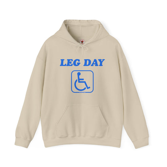 Leg Day Handicap Hooded Sweatshirt