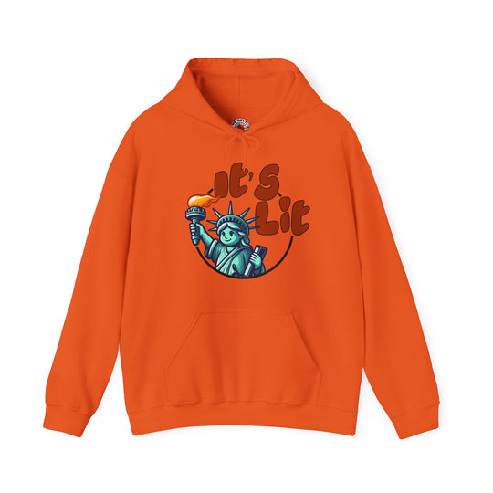 It's Lit Hooded Sweatshirt