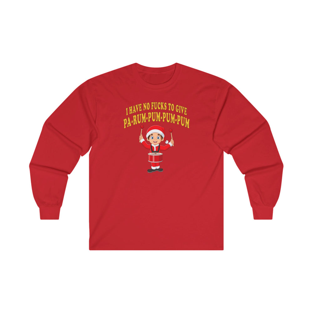 Pa-Rum-Pum-Pum-Pum Long Sleeve Tee