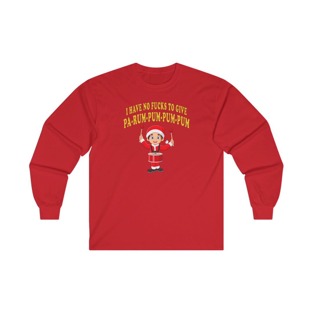 Pa-Rum-Pum-Pum-Pum Long Sleeve Tee