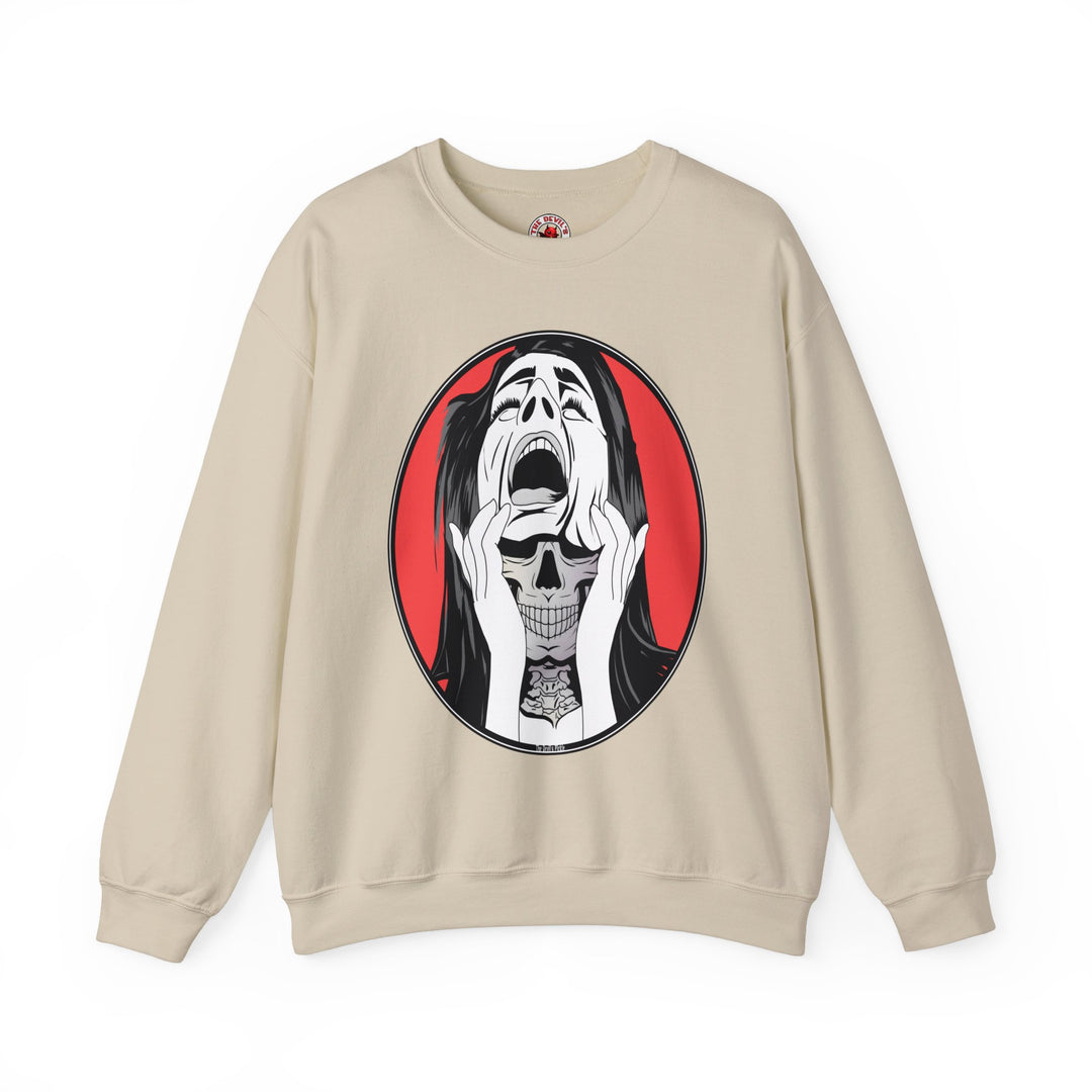 Skull Woman Crewneck Sweatshirt