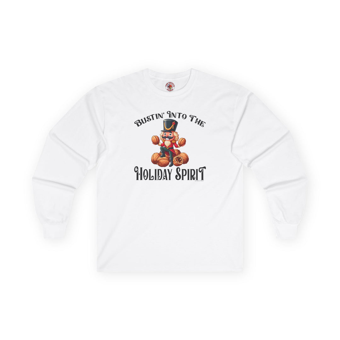 Bustin' Into The Holiday Spirit Long Sleeve Tee