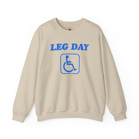 Leg Day Handicap Crewneck Sweatshirt