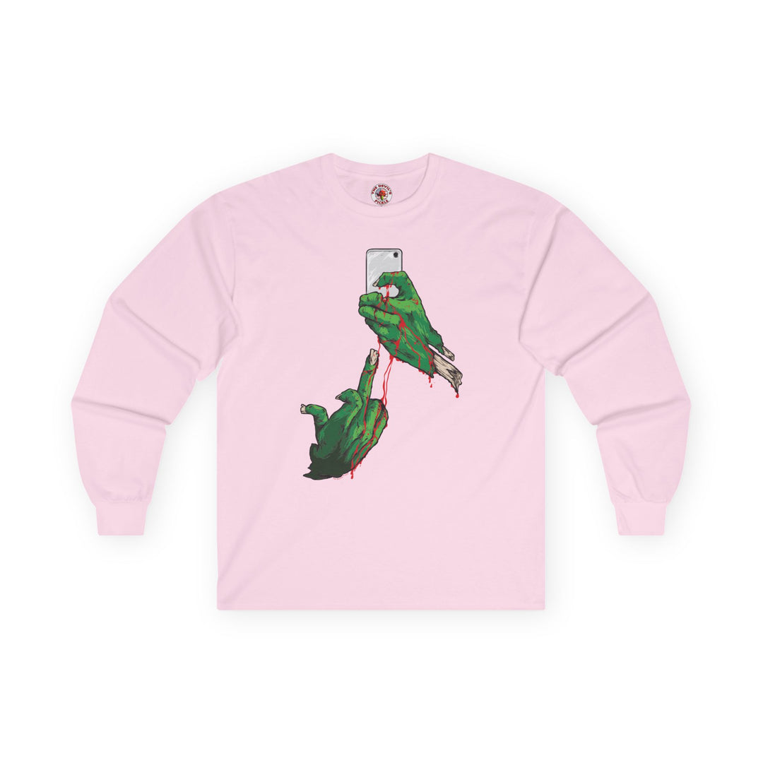 Selfie Monster Long Sleeve Tee