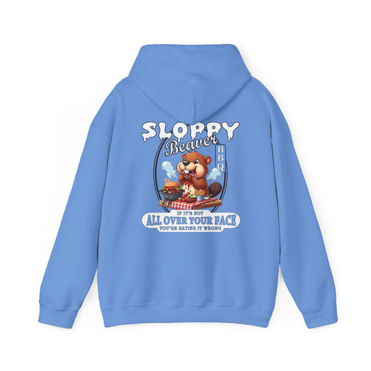 Sloppy Beaver BBQ Back Hooded Sweatshirt