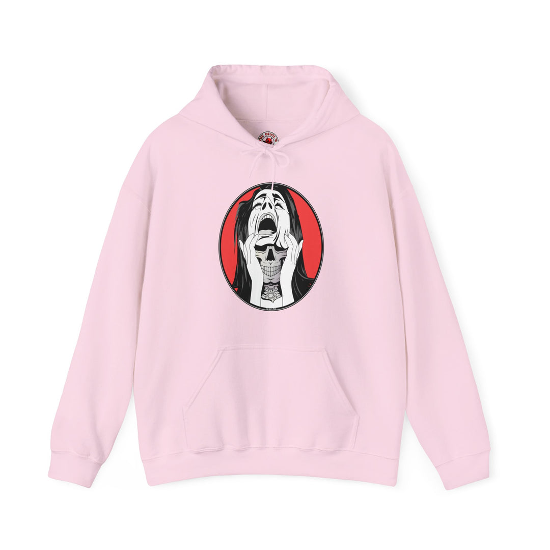 Skull Woman Hooded Sweatshirt