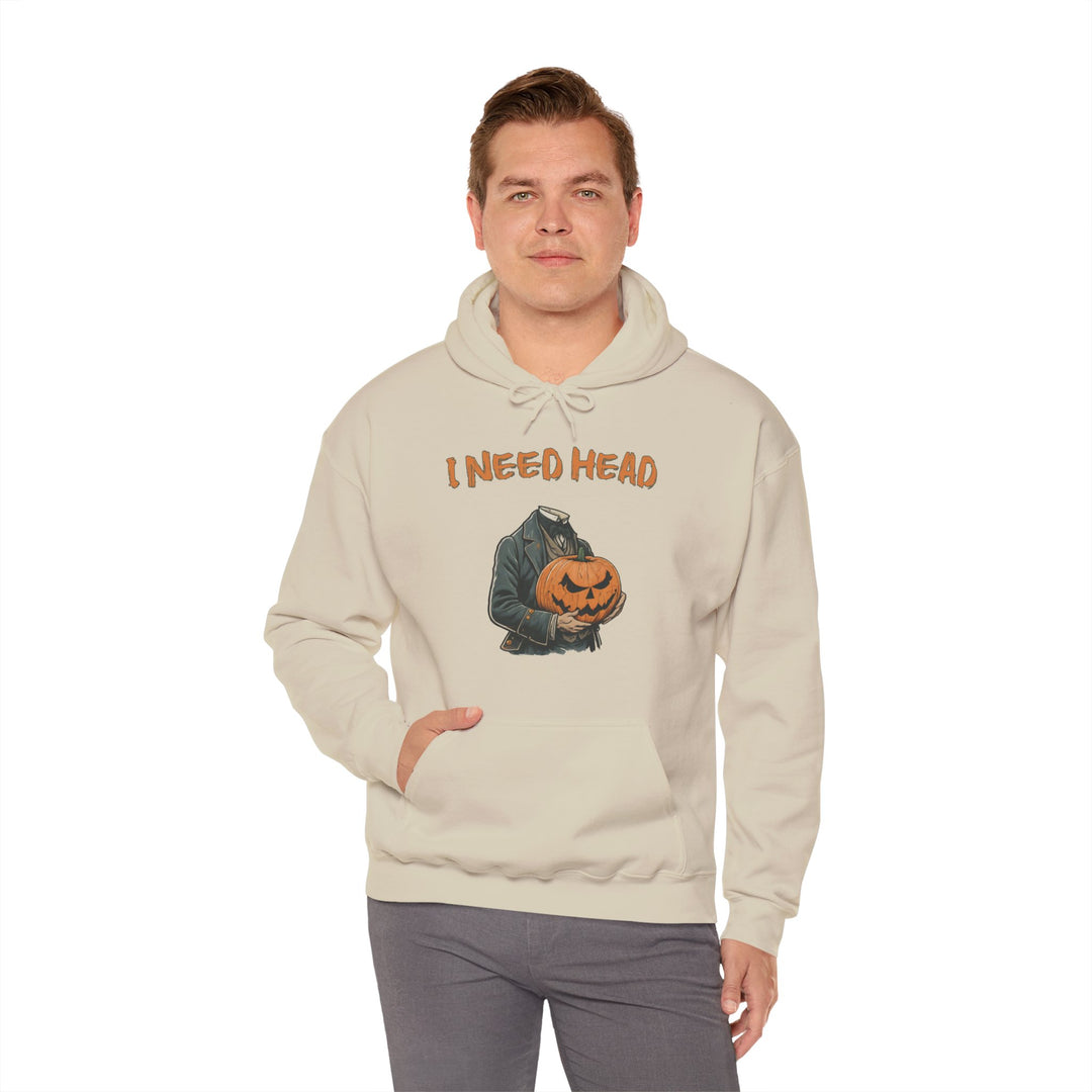 I Need Head Hooded Sweatshirt