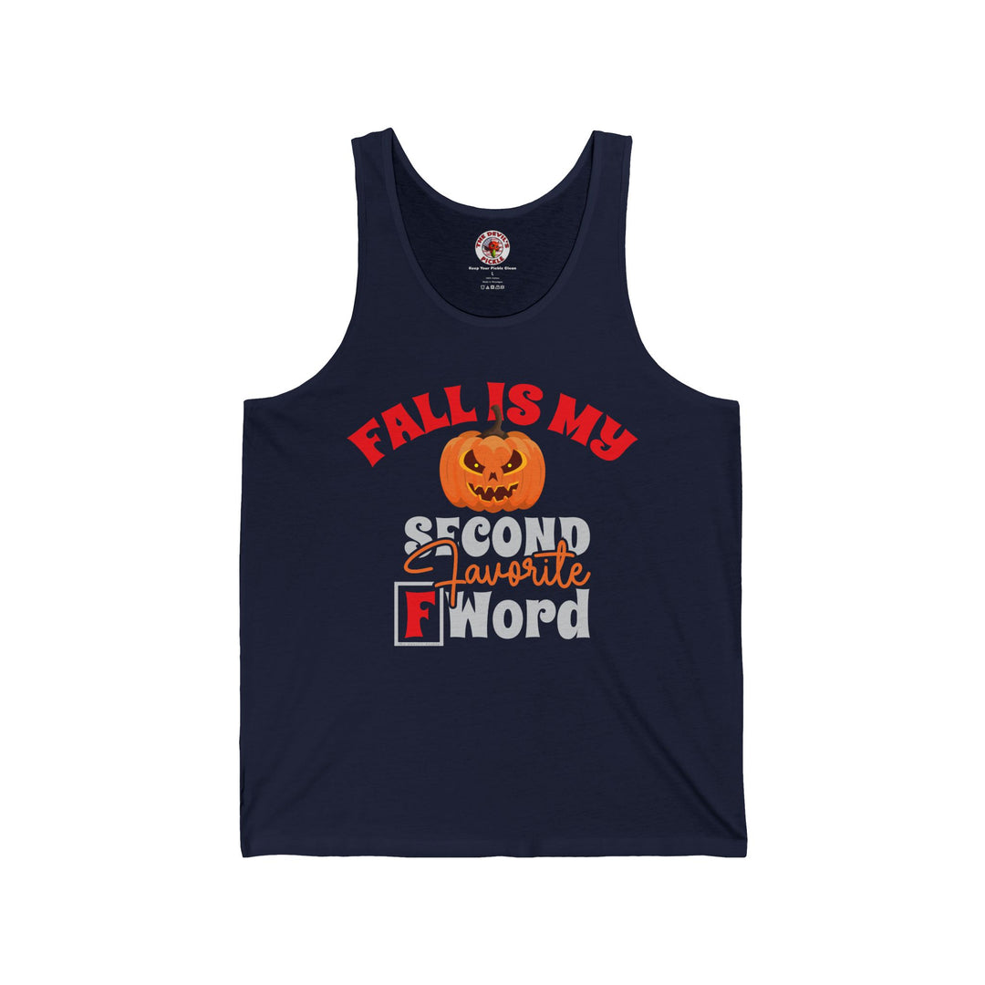 Fall Is My Second Favorite F Word Tank Top