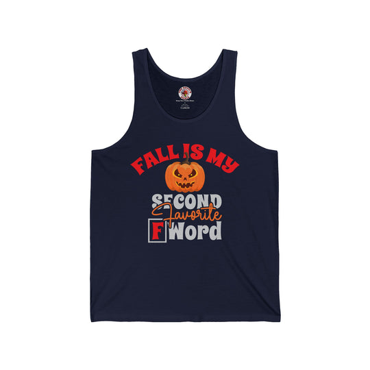 Fall Is My Second Favorite F Word Tank Top