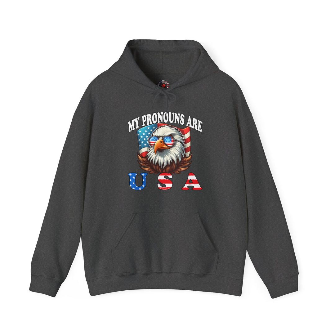 My Pronouns Are U.S.A Hooded Sweatshirt