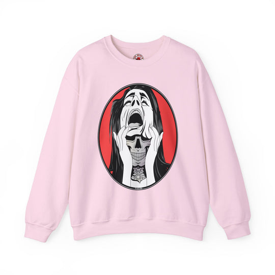 Skull Woman Crewneck Sweatshirt