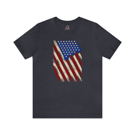 Distressed American Flag T-Shirt