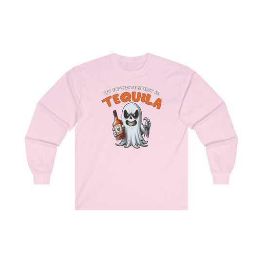 My Favorite Spirit Is Tequila Long Sleeve Tee