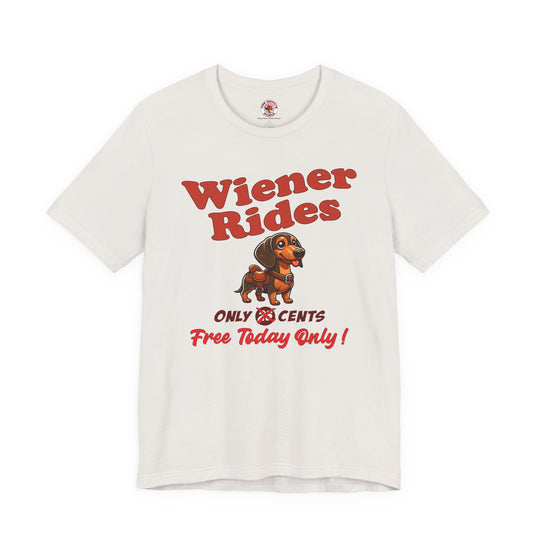 Free Wiener Rides T-Shirt