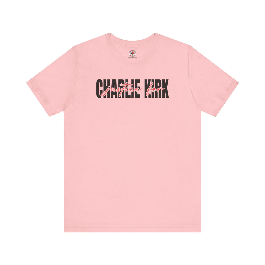 Charlie Kirk Justice T-Shirt