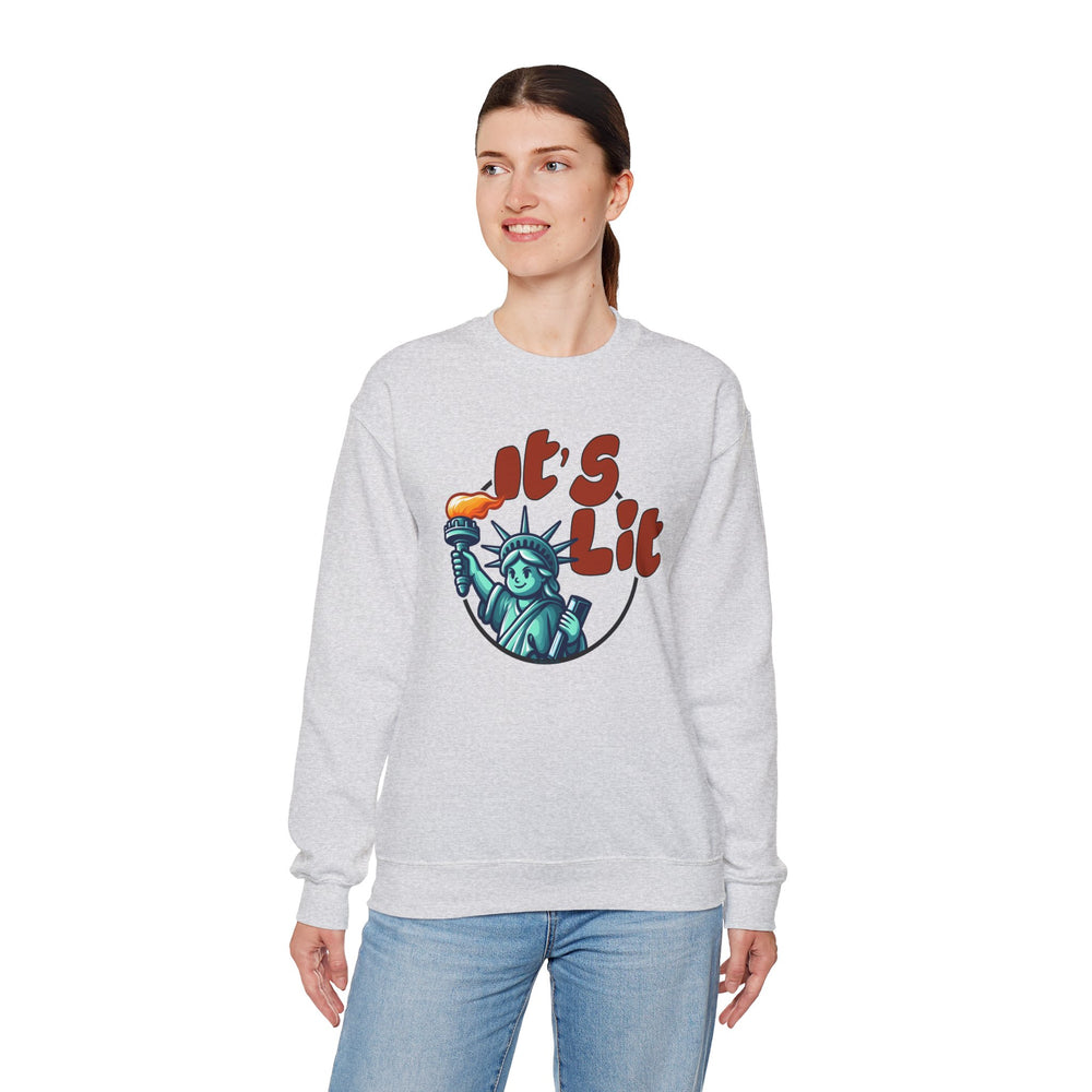 It's Lit Crewneck Sweatshirt
