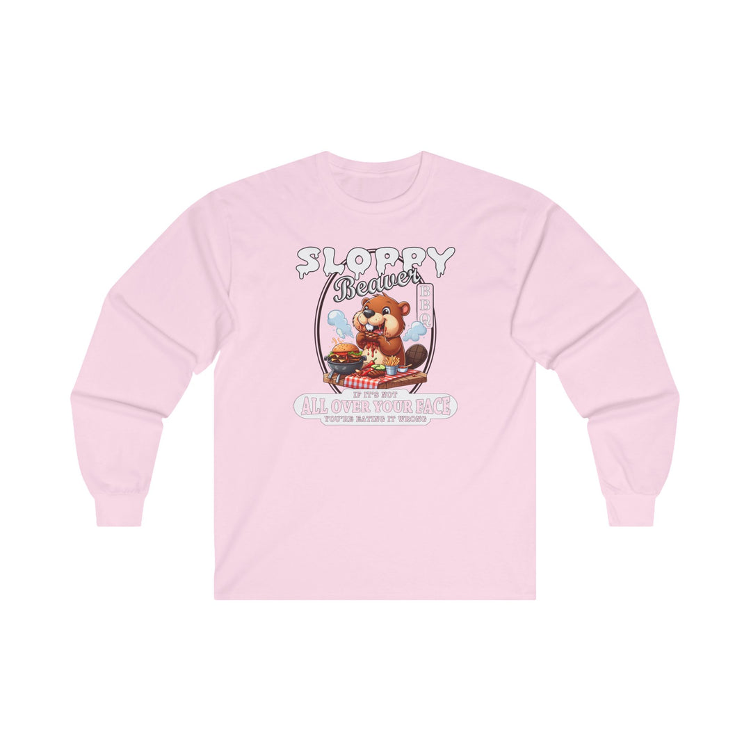 Sloppy Beaver BBQ Long Sleeve Tee