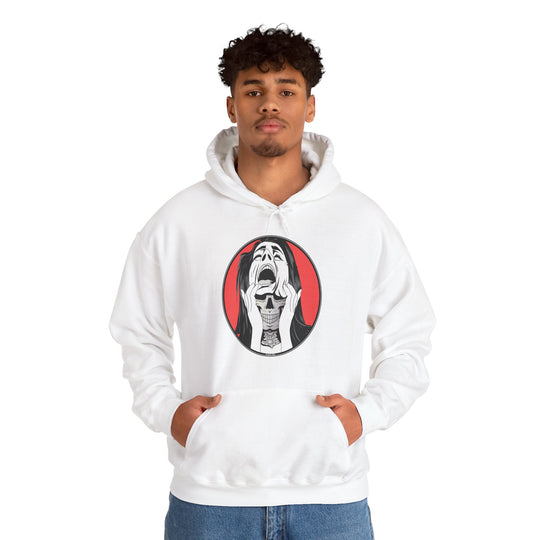 Skull Woman Hooded Sweatshirt