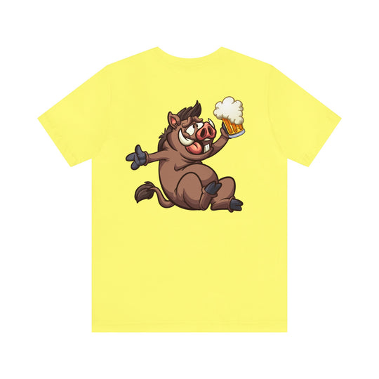 Beer Drinking Boar T-Shirt