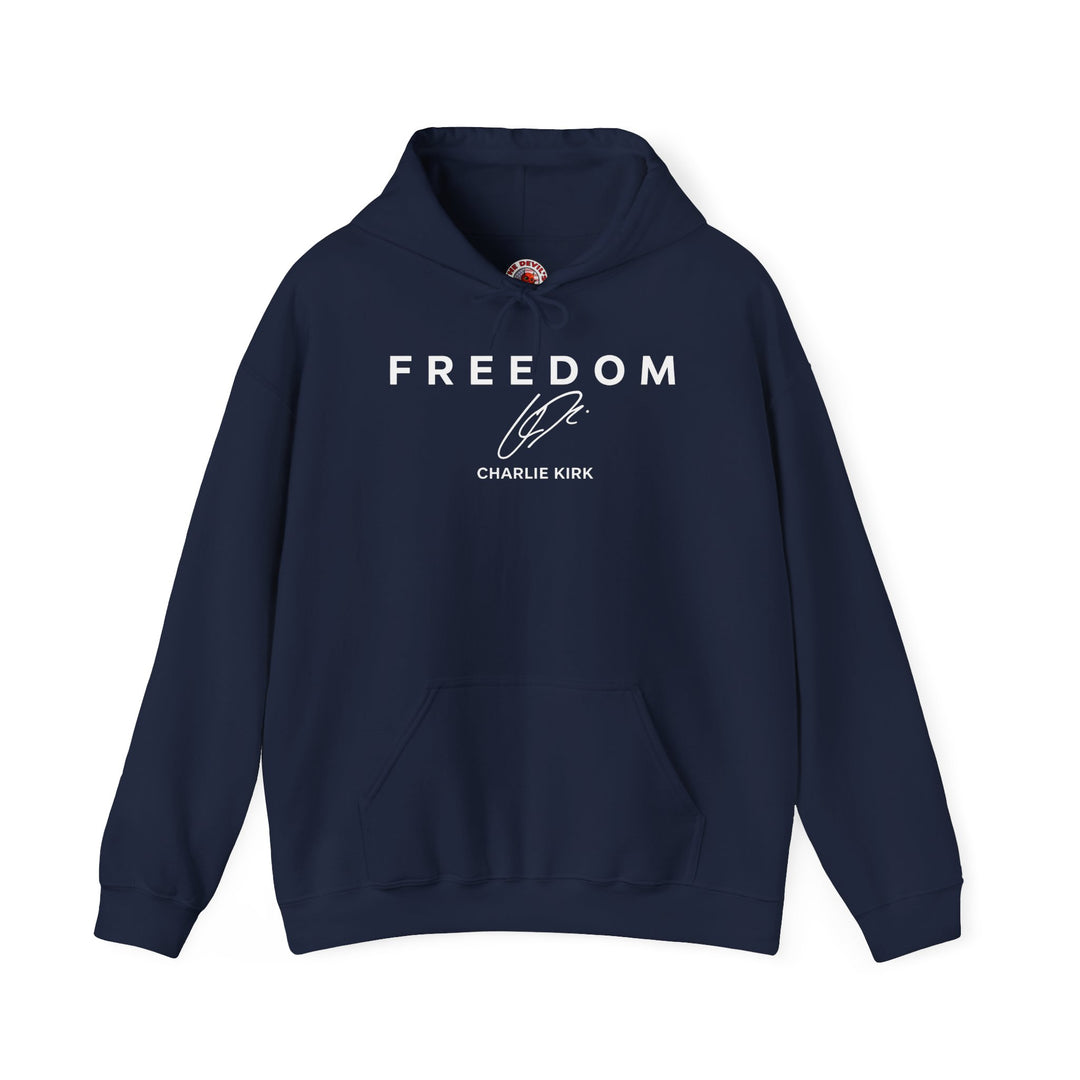 Charlie Kirk Freedom Hooded Sweatshirt