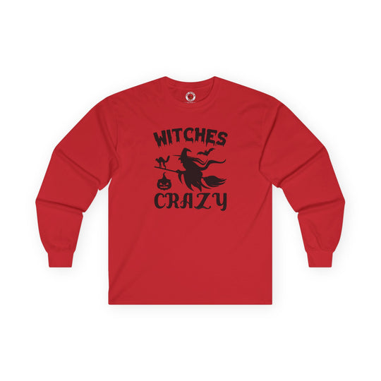 Witches Crazy Long Sleeve Tee