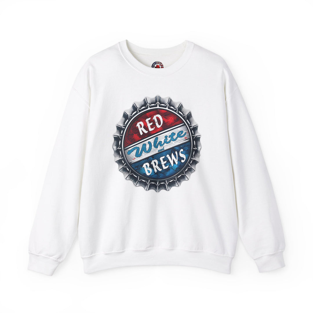 Red, White and Brews Crewneck Sweatshirt