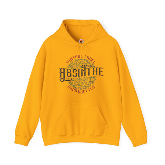 Vintage Label Absinthe Hooded Sweatshirt