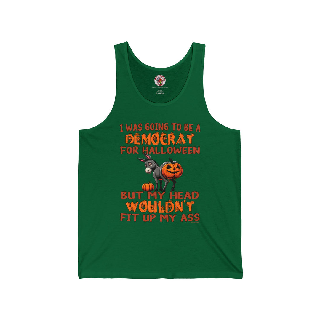 Democrat for Halloween Tank Top