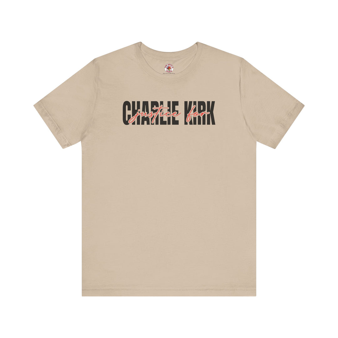 Charlie Kirk Justice T-Shirt