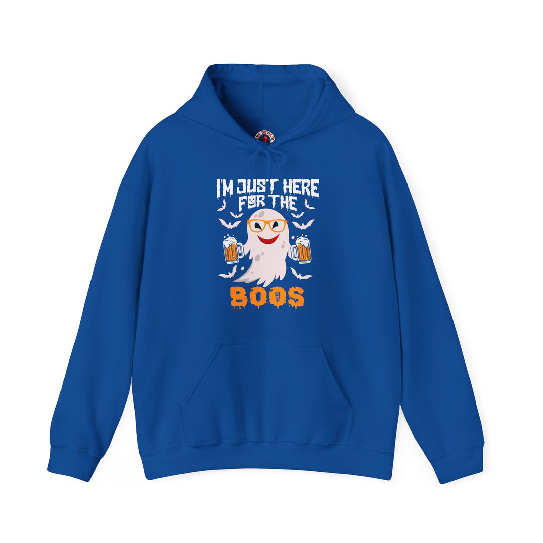 I'm Just Here For The Boos Hooded Sweatshirt