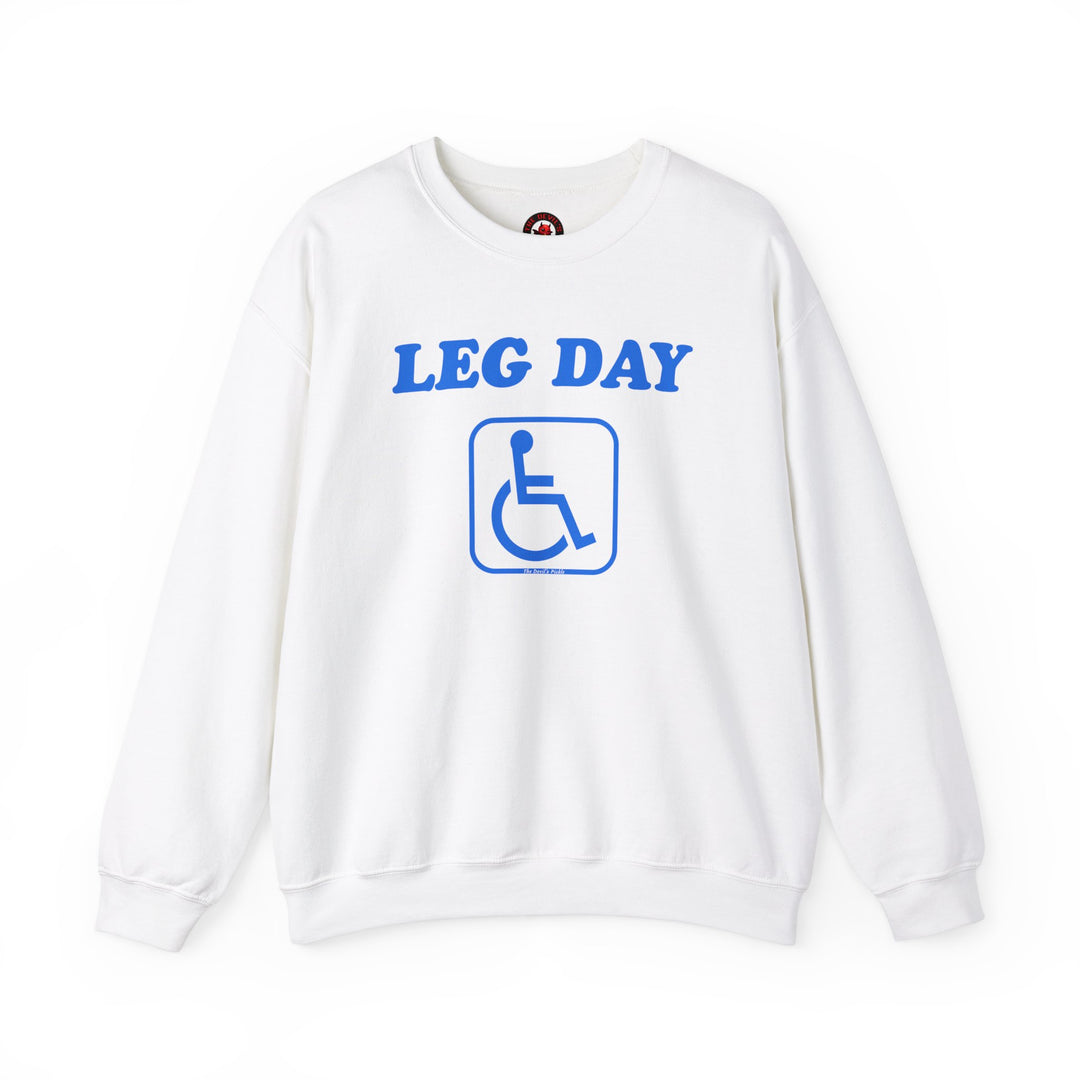 Leg Day Handicap Crewneck Sweatshirt